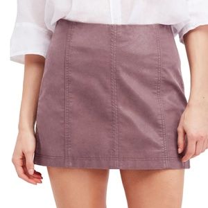 Free People Modern Femme Mini Skirt